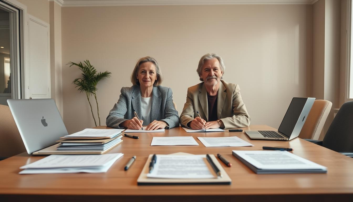 Property settlement documents and transfer review